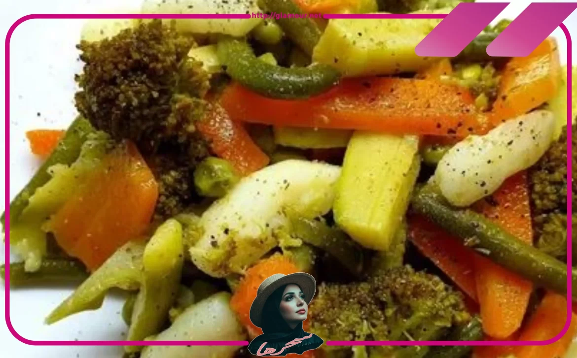 خضار سوتيه بزيت الزيتون