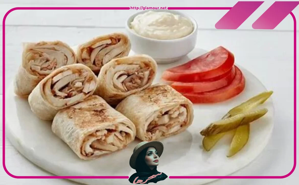 طريقة عمل شاورما الفراخ في البيت زي المحلات
